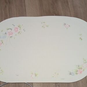 Pfaltzgraff Floral Table Linen - Pink and Green